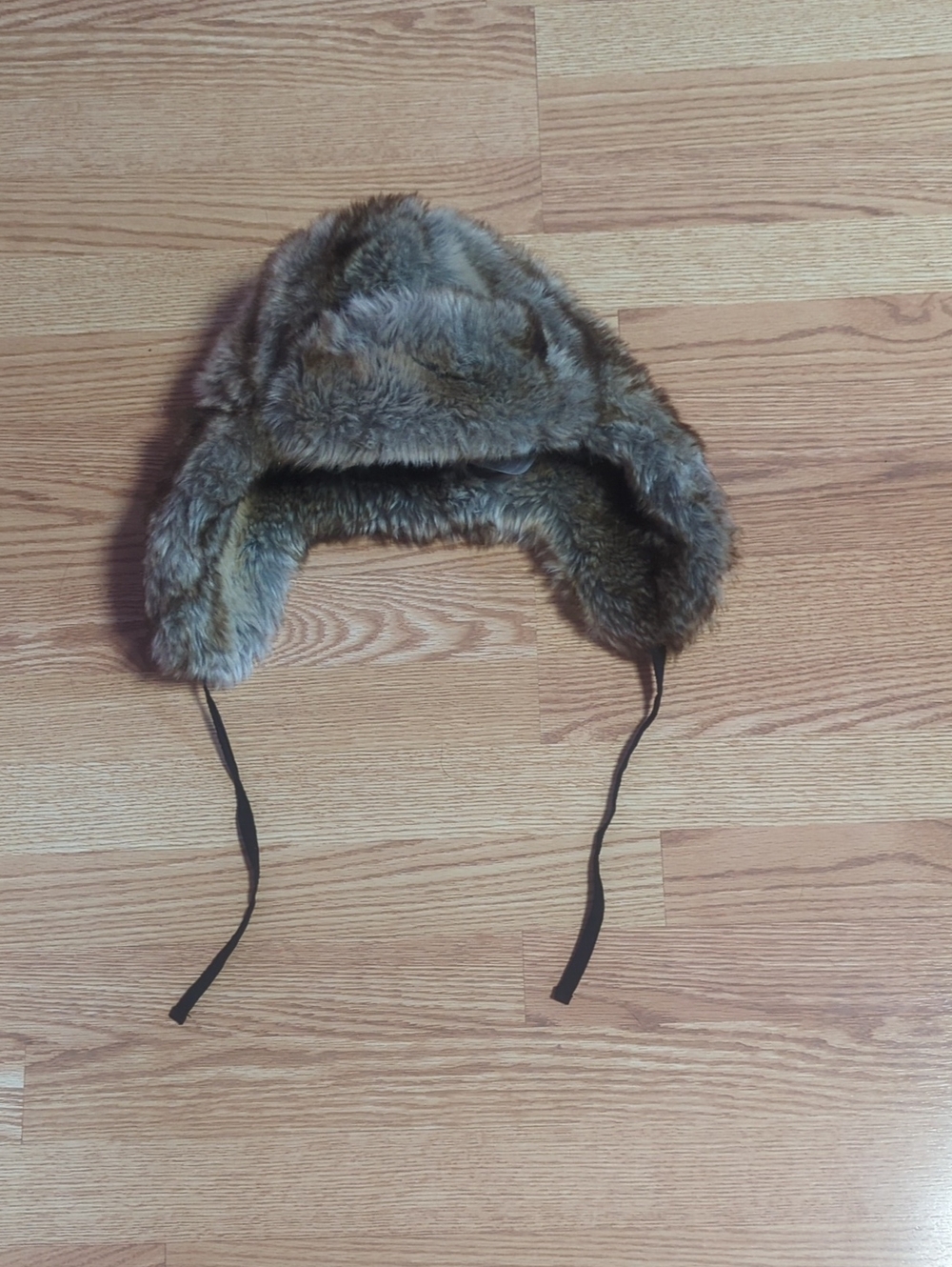 Eddie Bauer Kids Faux Fur Trapper Hat in Brown